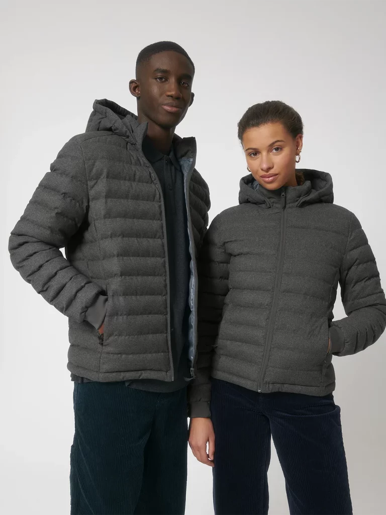STJM889 STANLEY VOYAGER WOOL LIKE DEEP METAL HEATHER GREY DUO FRONT MAIN